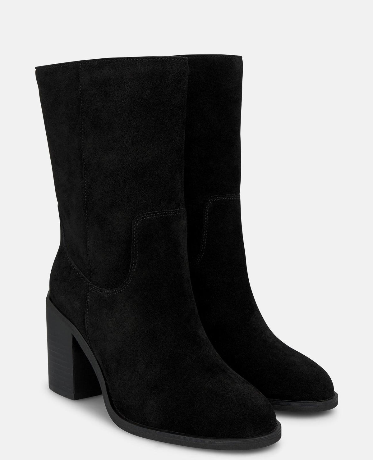 BOTA DE PIEL CON PUNTERA REDONDA