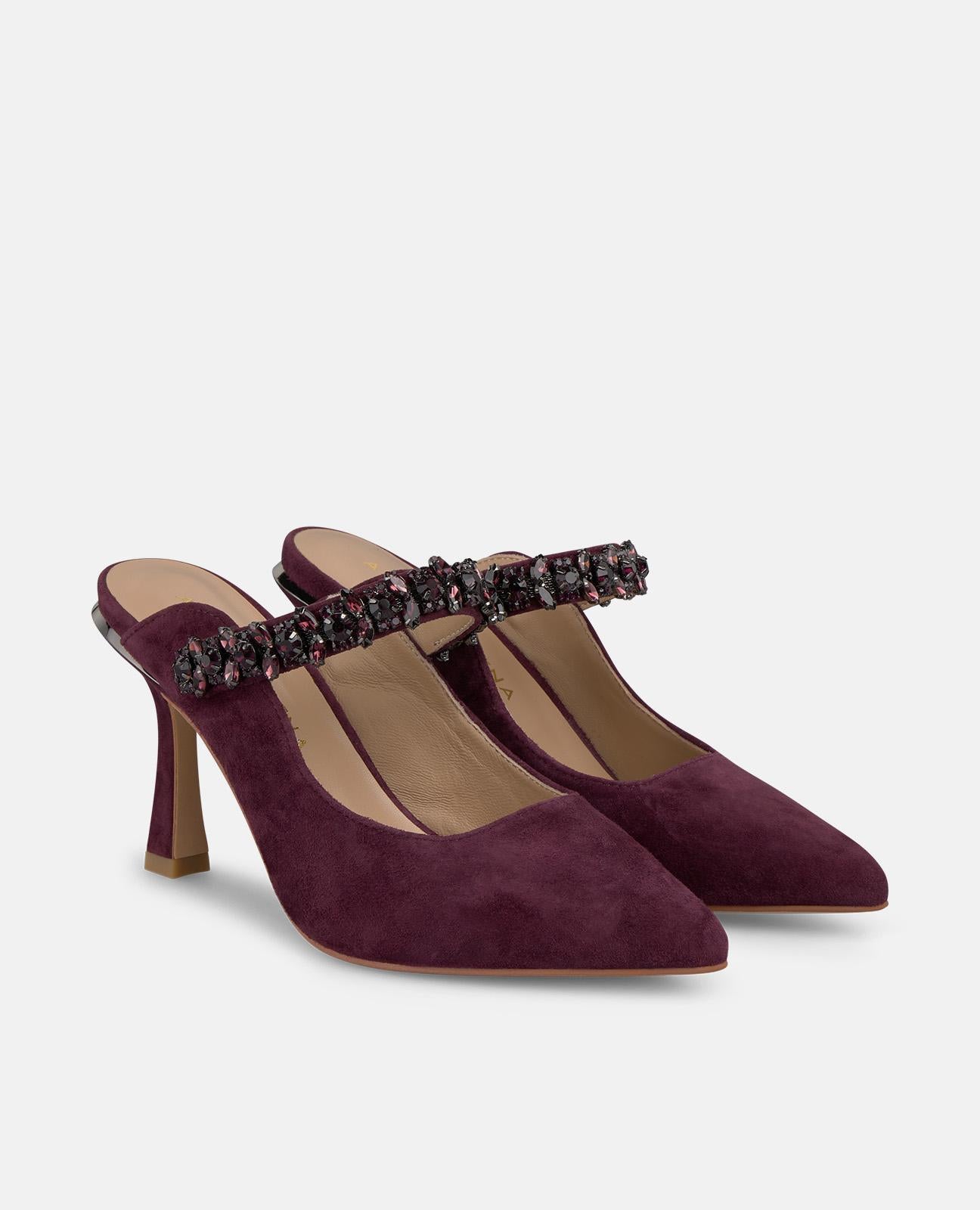 TALON AVEC BANDE DE STRASS