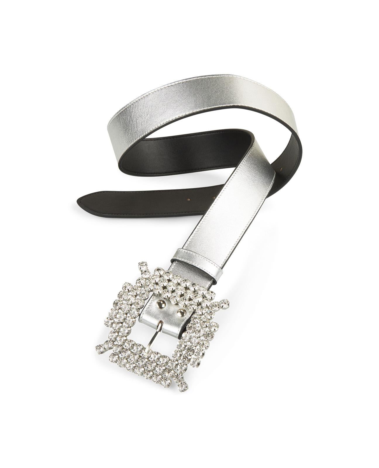 CEINTURE À BOUCLE EN STRASS