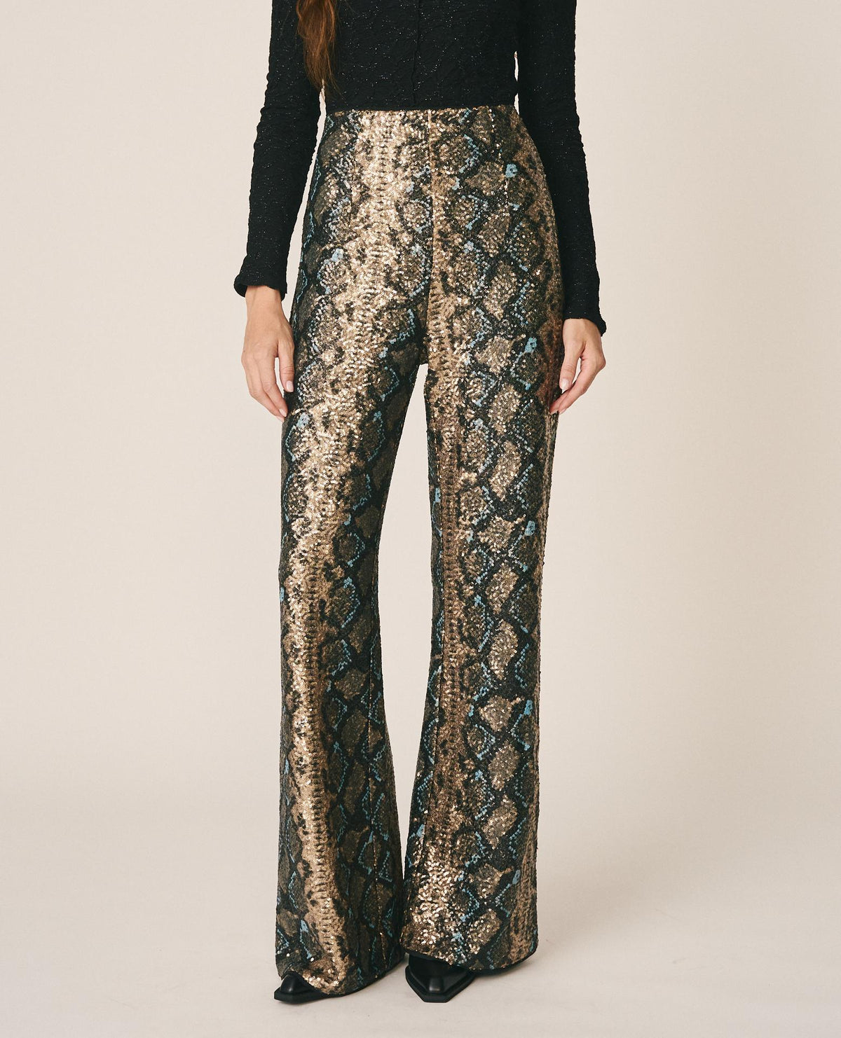 PANTALÓN LENTEJUELAS ANIMAL PRINT