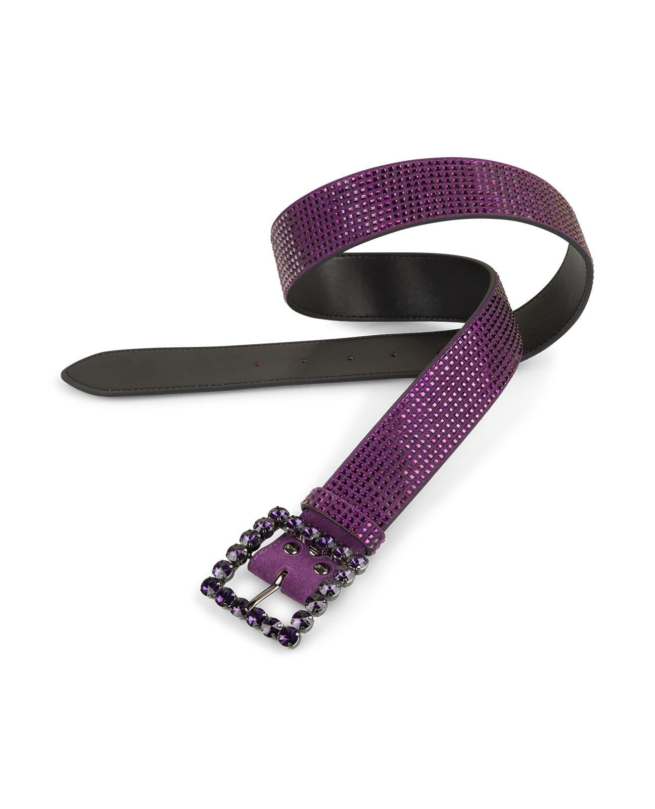 GÜRTEL MIT STRASSSTEINEN BESETZT