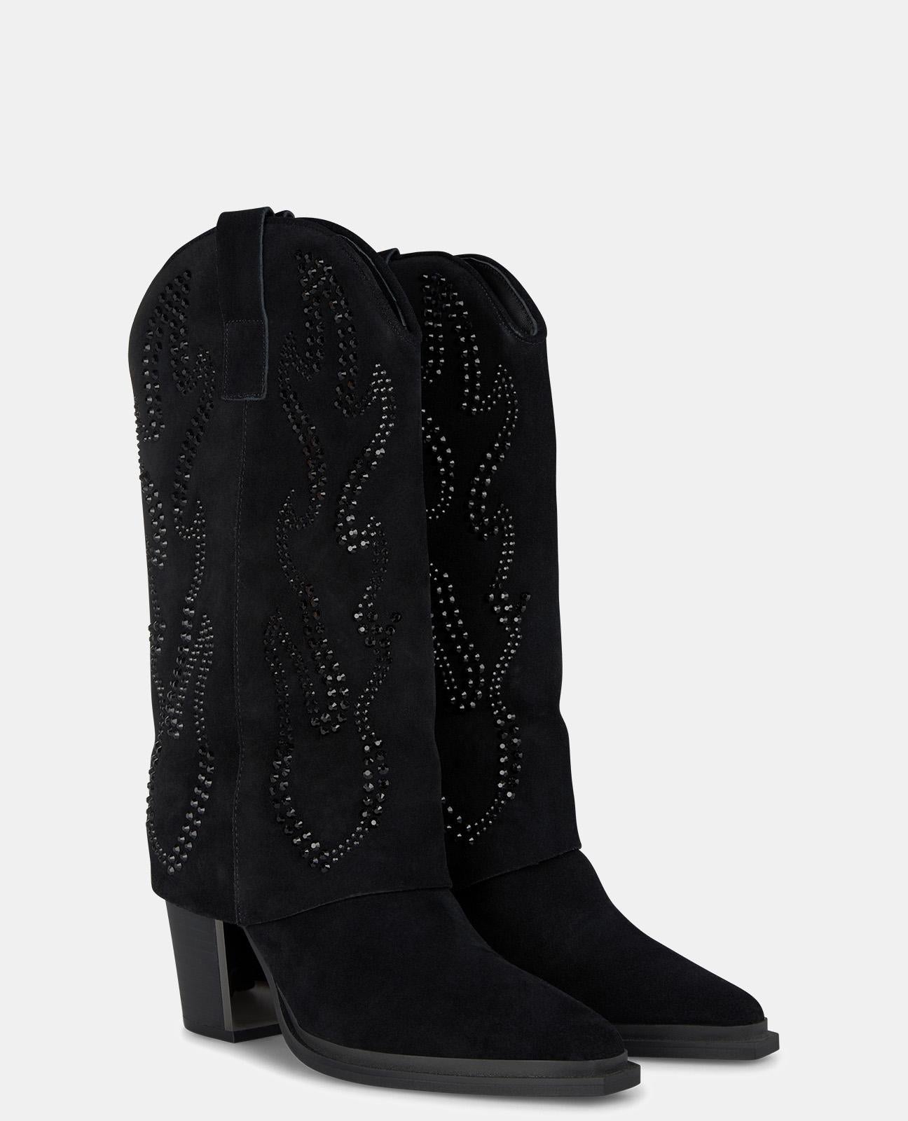 GAMASCHENSTIEFEL MIT GLITZER