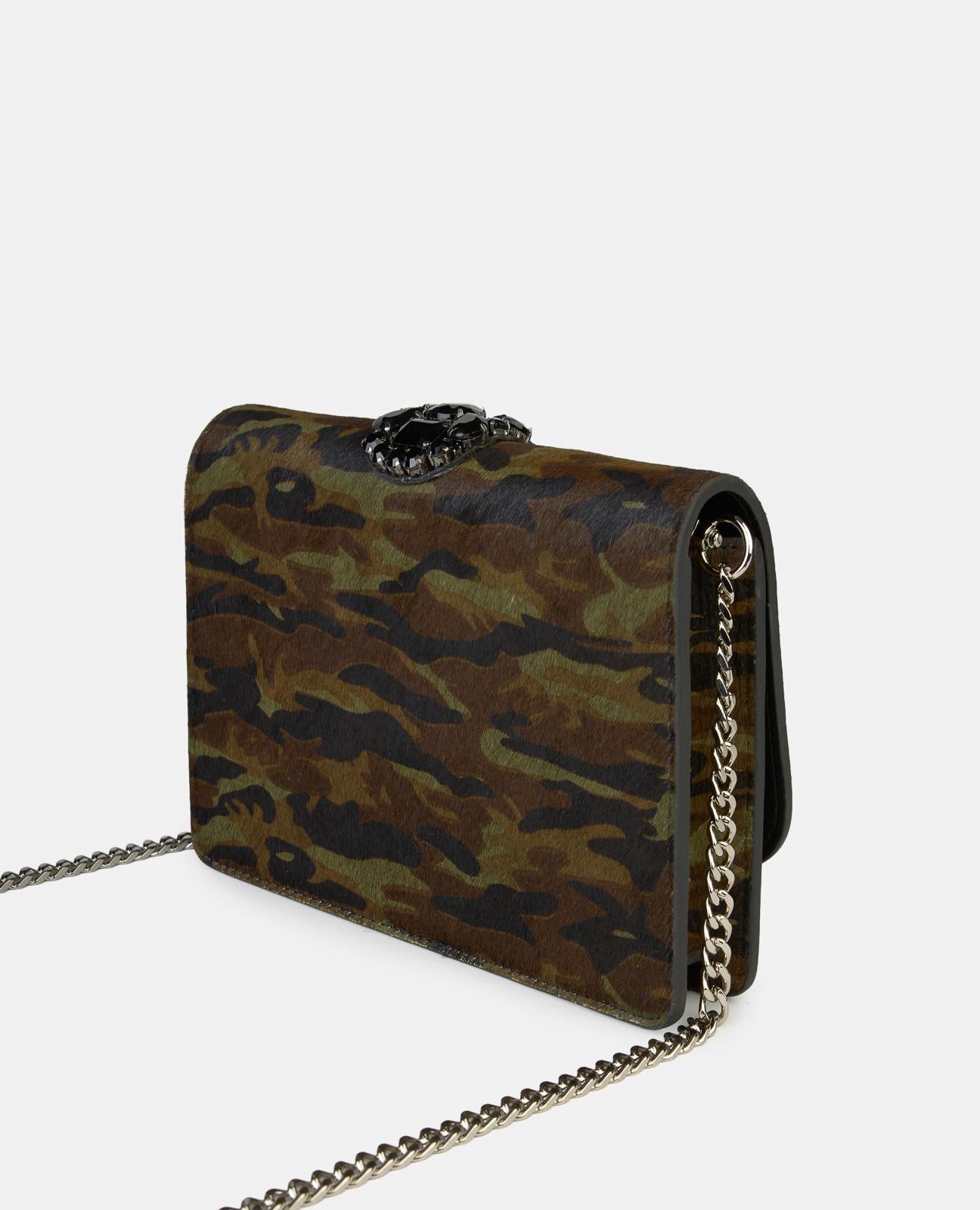 BOLSO BANDOLERA SOLAPA SERPIENTE