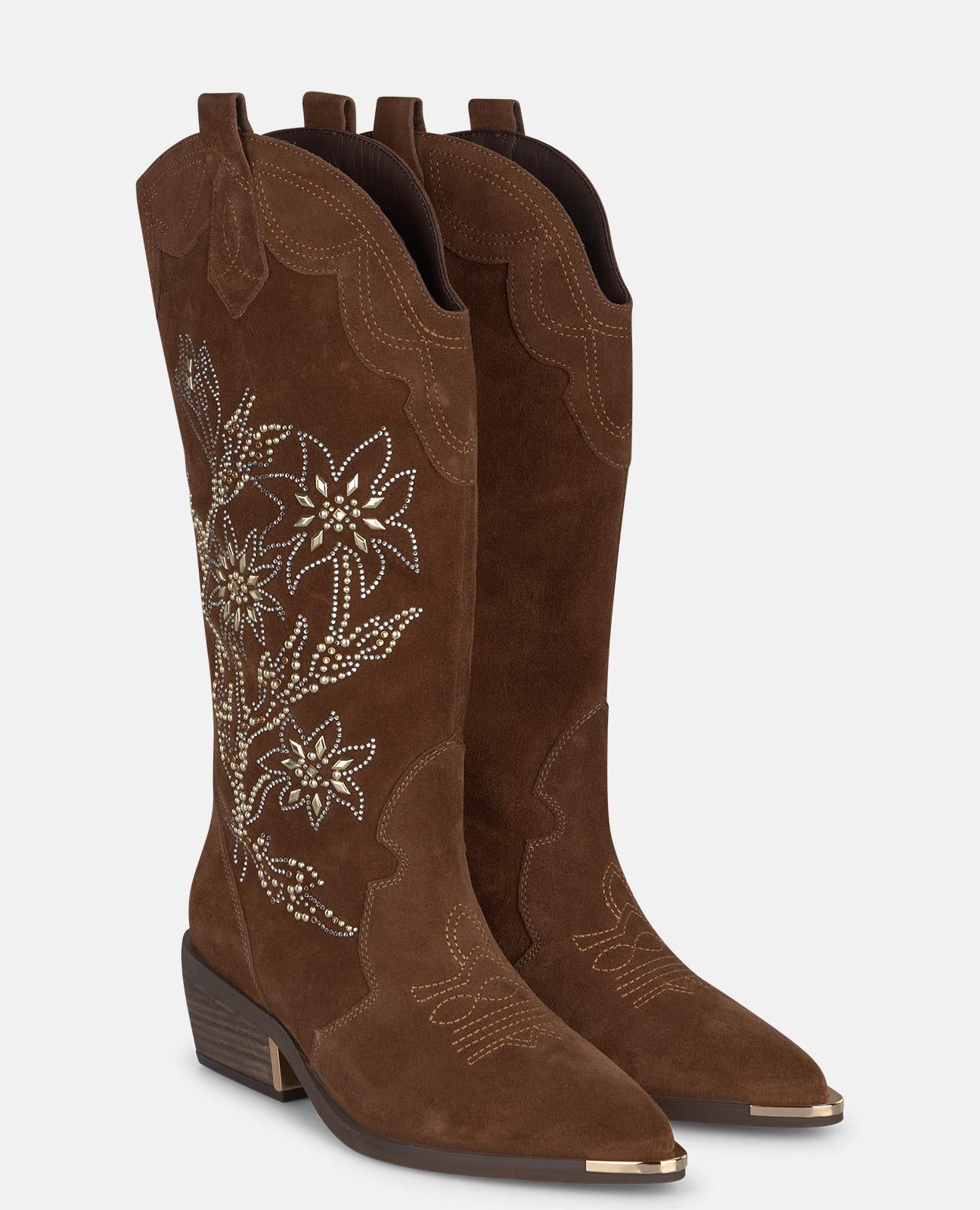 BOTA COWBOY DE ANTE FLORES