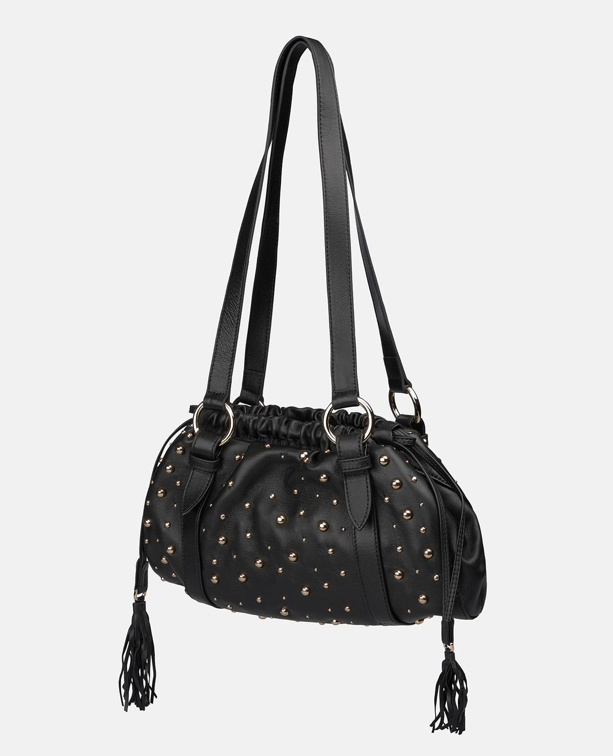 BOLSO ANTE CON TACHAS METÁLICAS