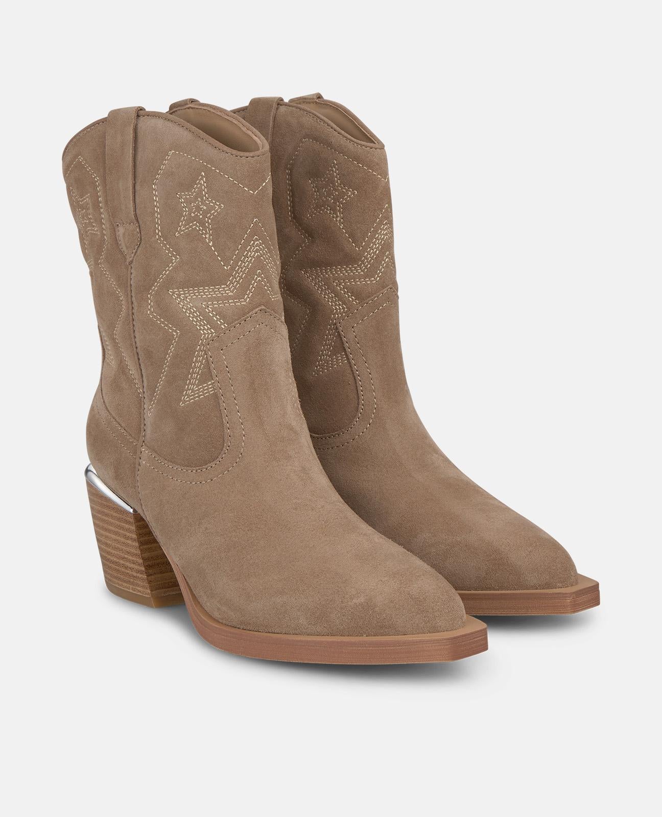 BOTA DE TORNOZELO DE SALTO BAIXO