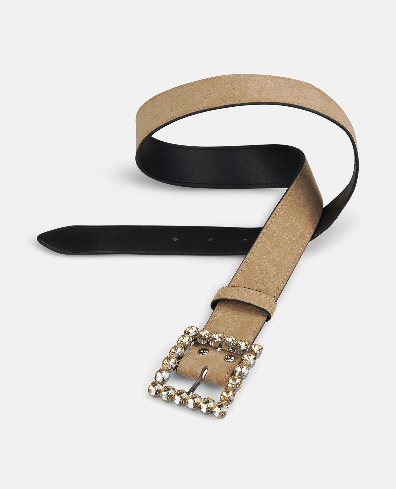 CEINTURE À BOUCLE PERLÉE