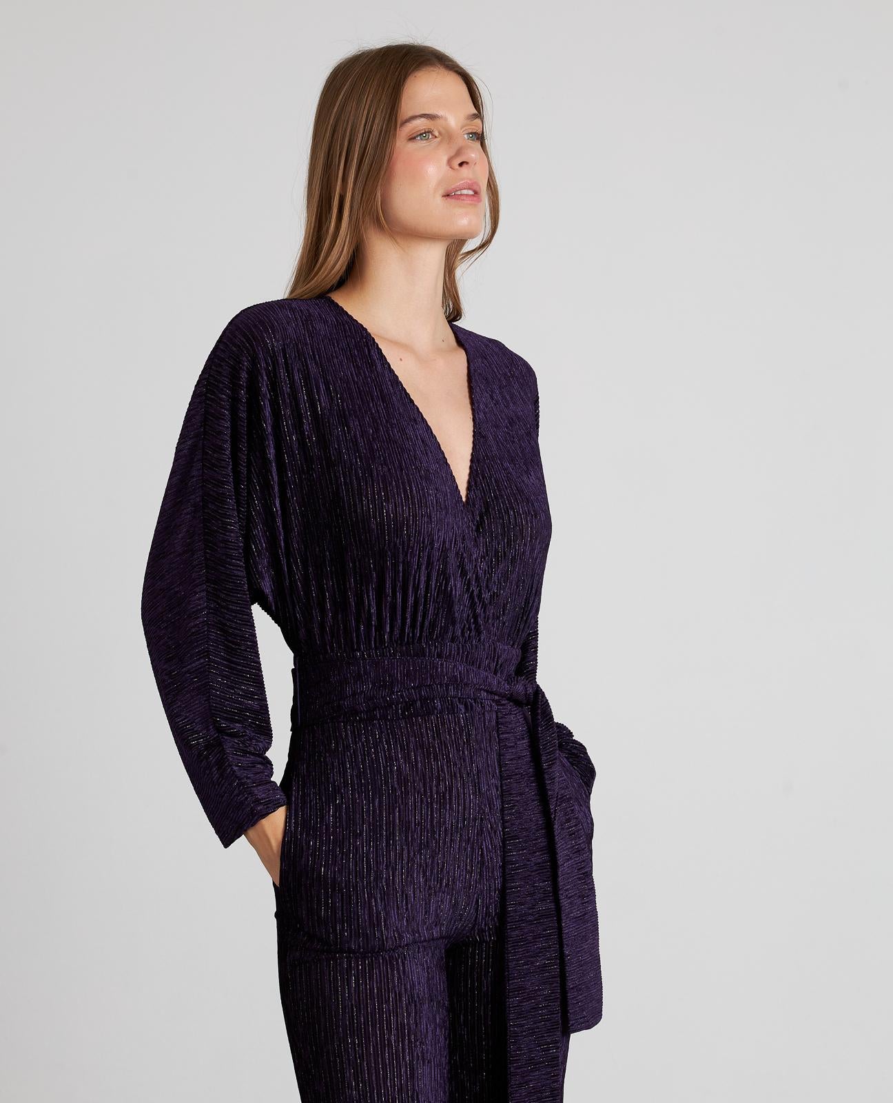 JUMPSUIT RUCHED BELT