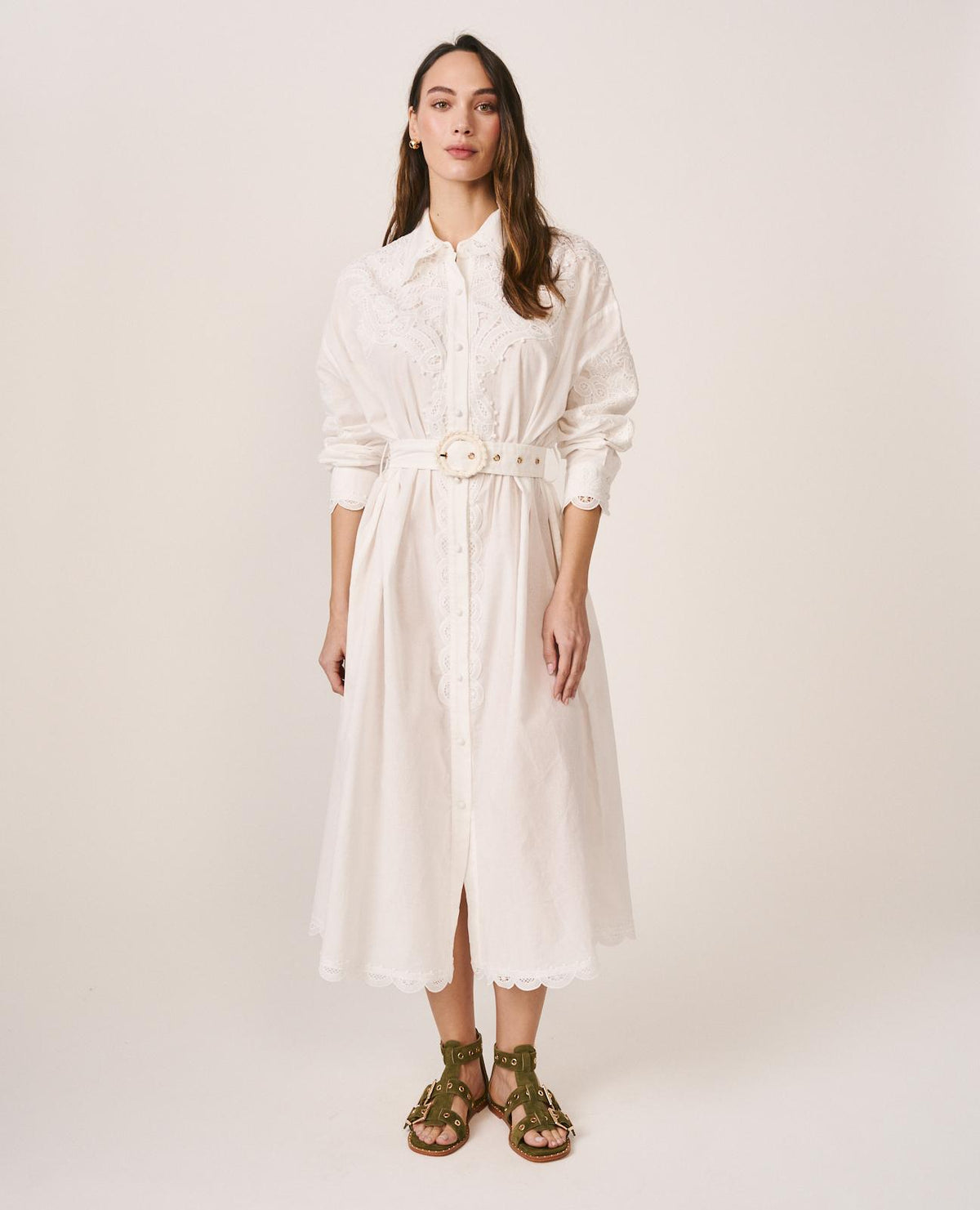EMBROIDERED DRESS
