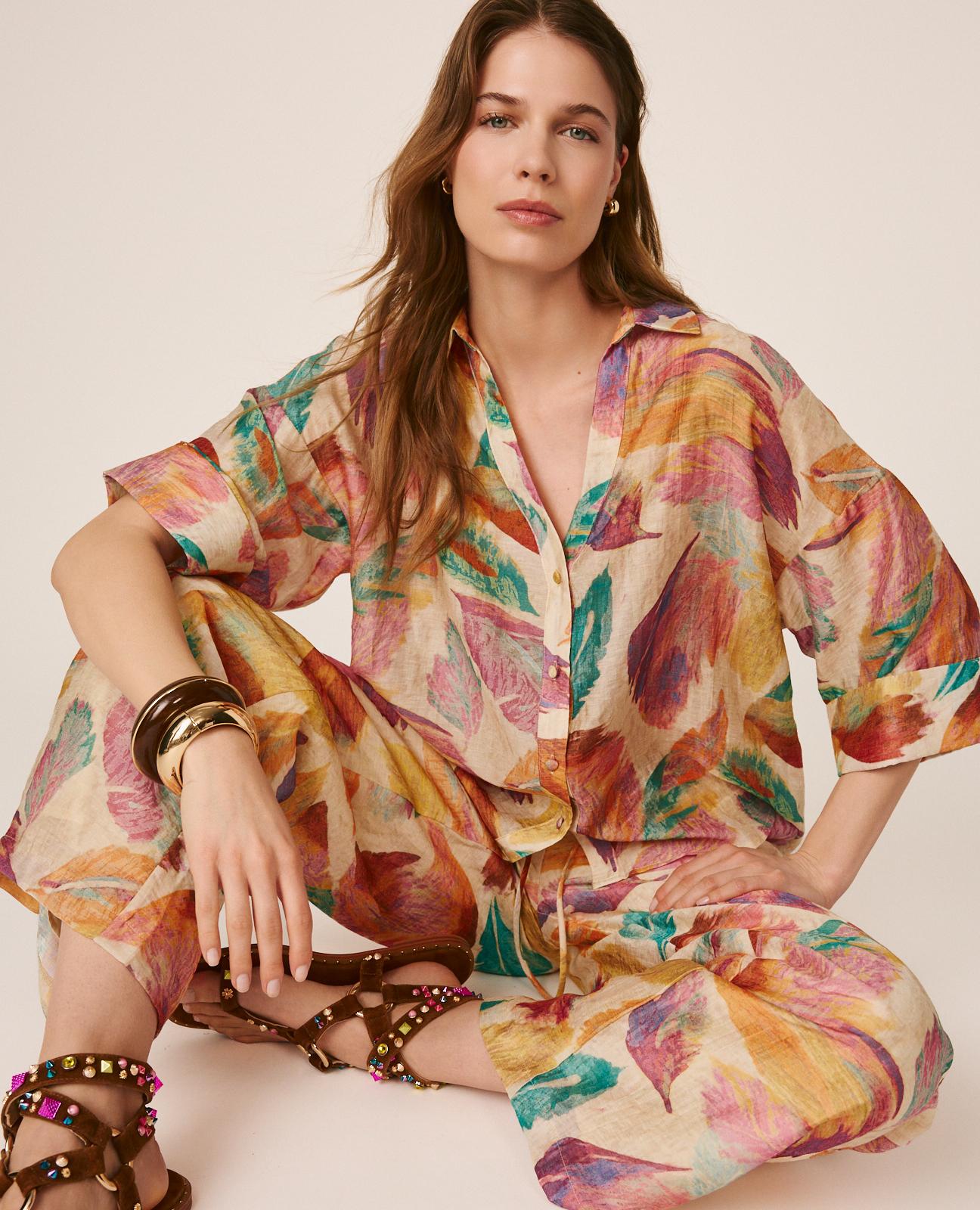 PANTALÓN LARGO LINO