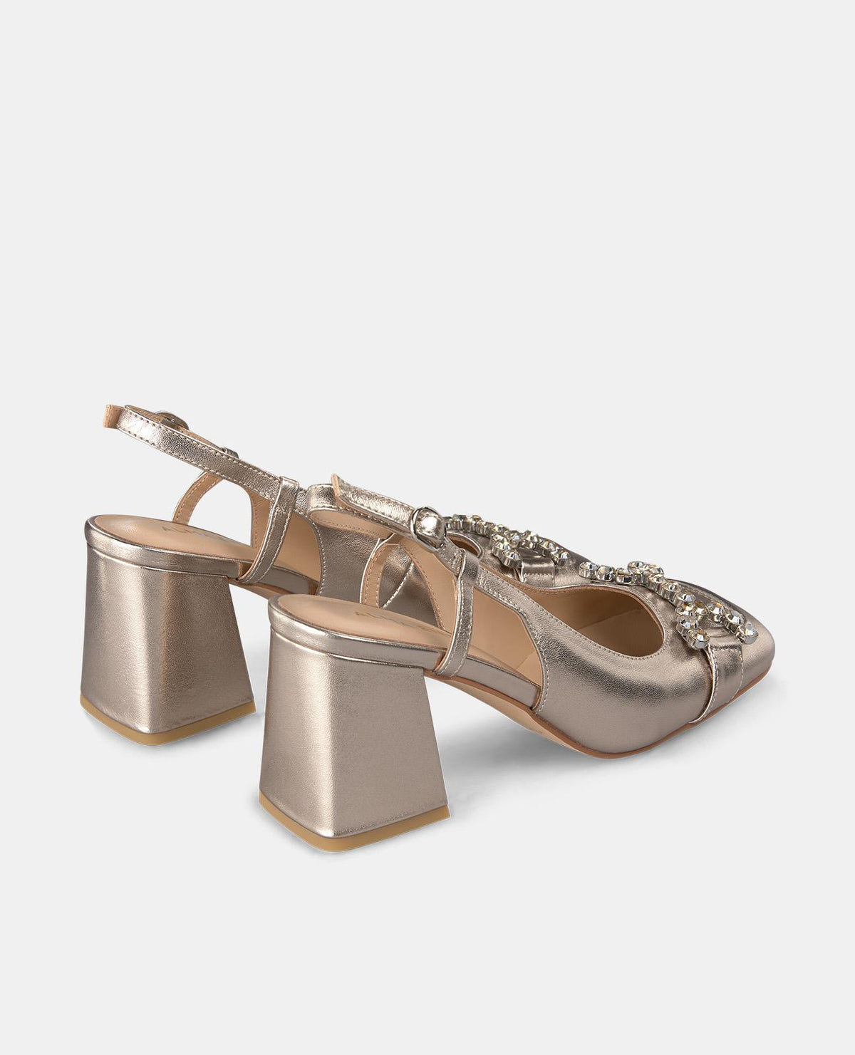 ZAPATO TACÓN DESTALONADO ESTRIBO