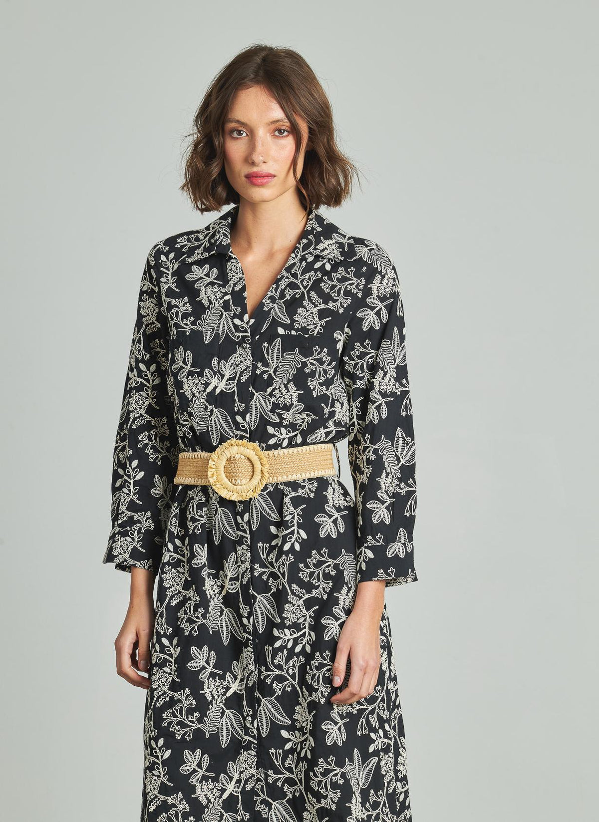VESTIDO CAMISERO CINTURÓN