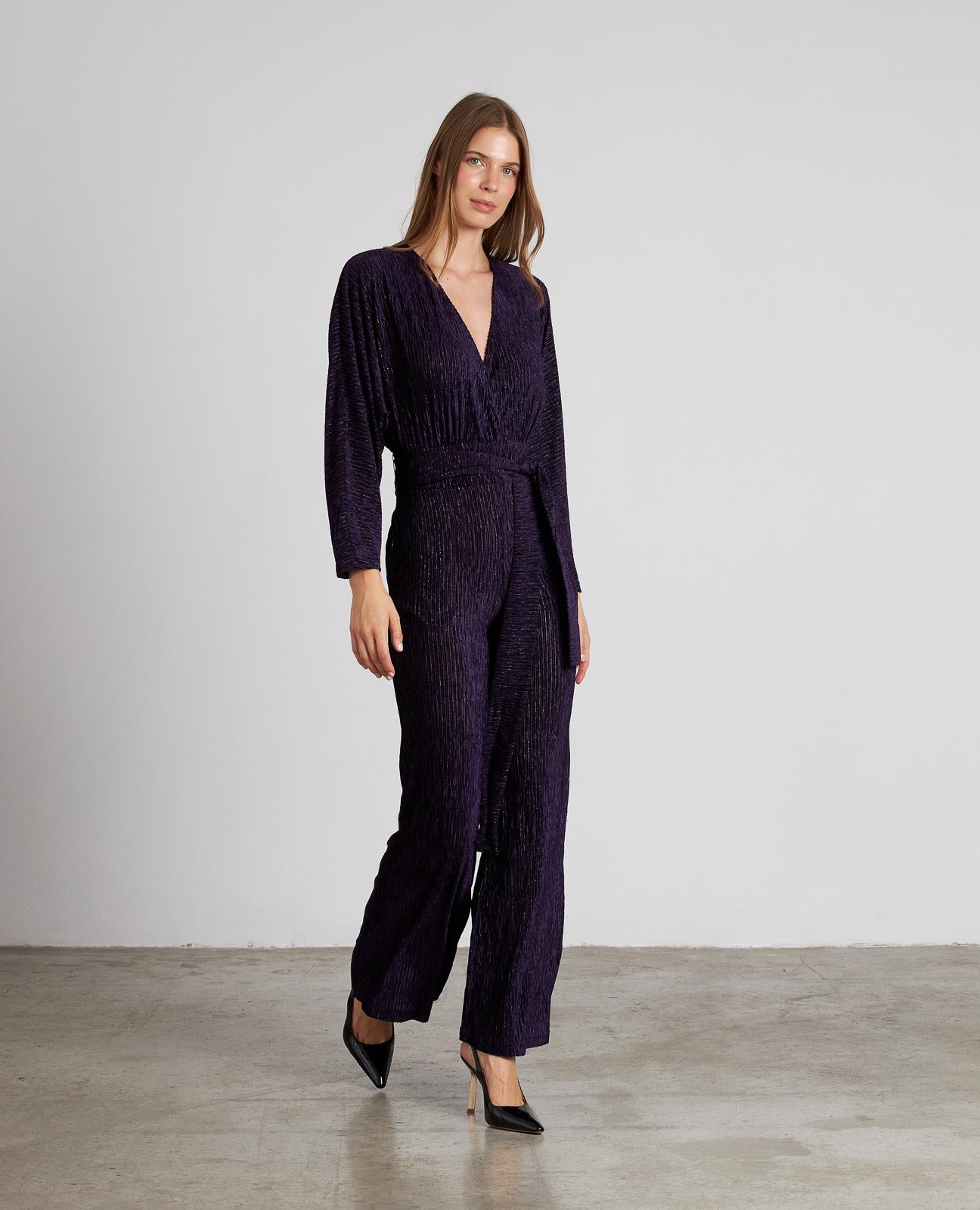 JUMPSUIT RUCHED BELT
