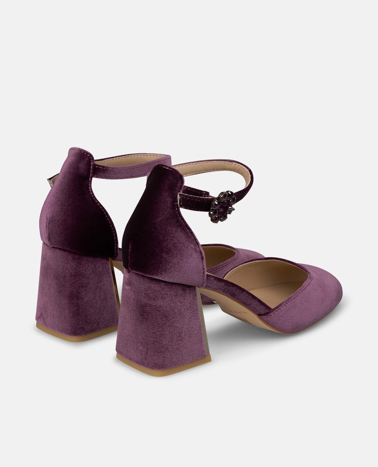 ZAPATO SALÓN DE TERCIOPELO