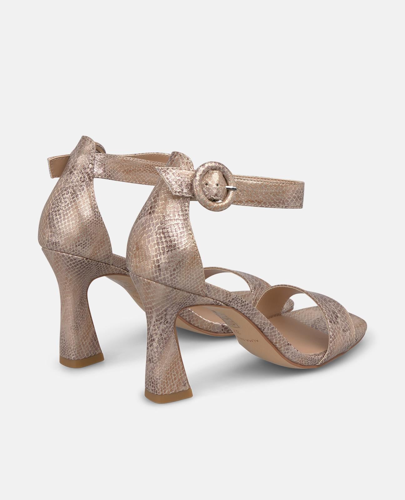 SANDALIA MEDIA TIRA AL TOBILLO