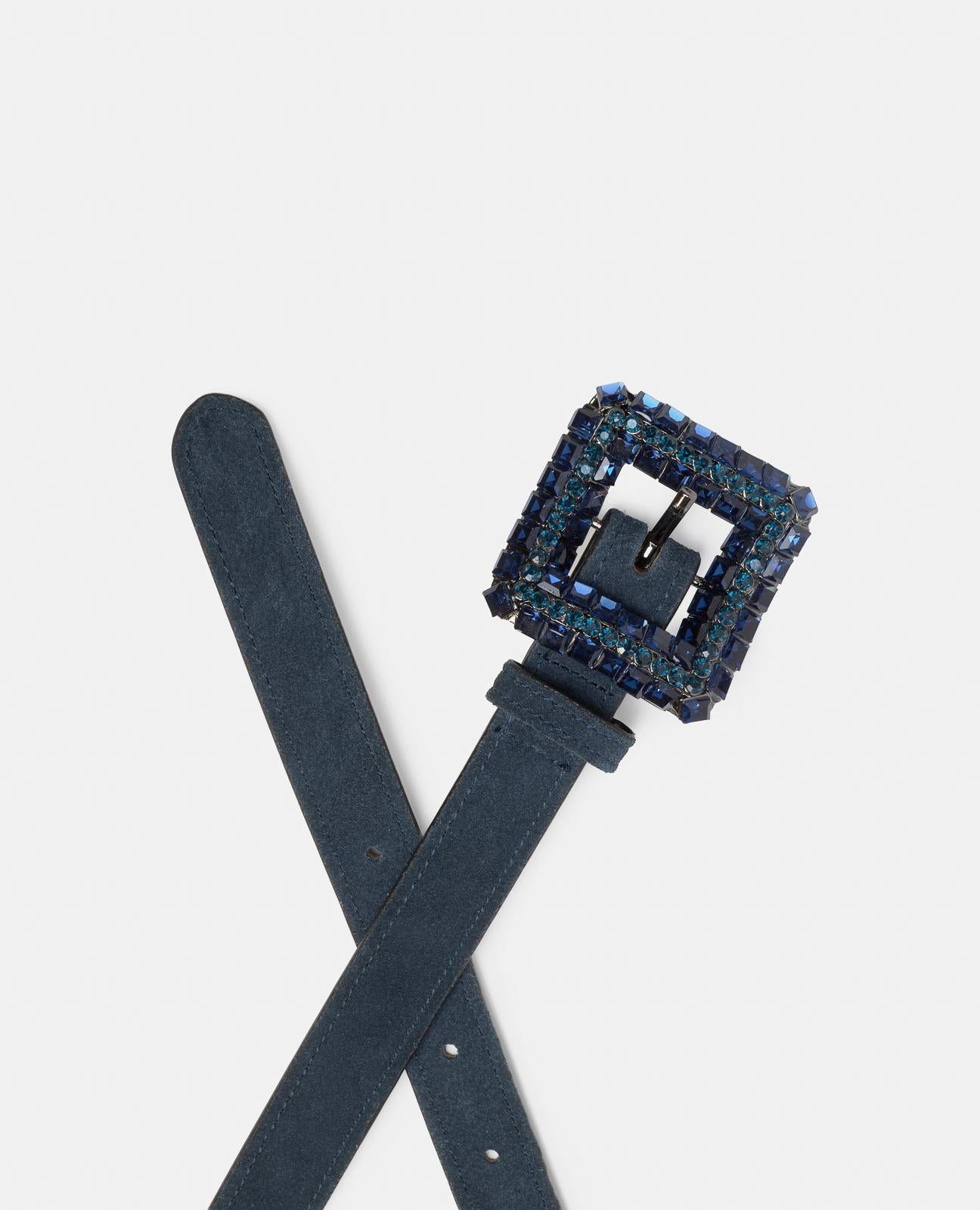 RHINESTONE BUCKLE BELT