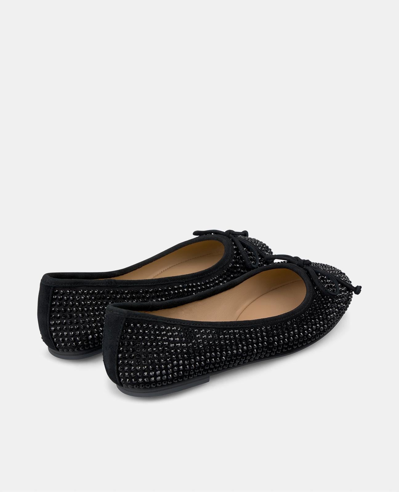 BALLERINE AVEC NŒUD EN STRASS