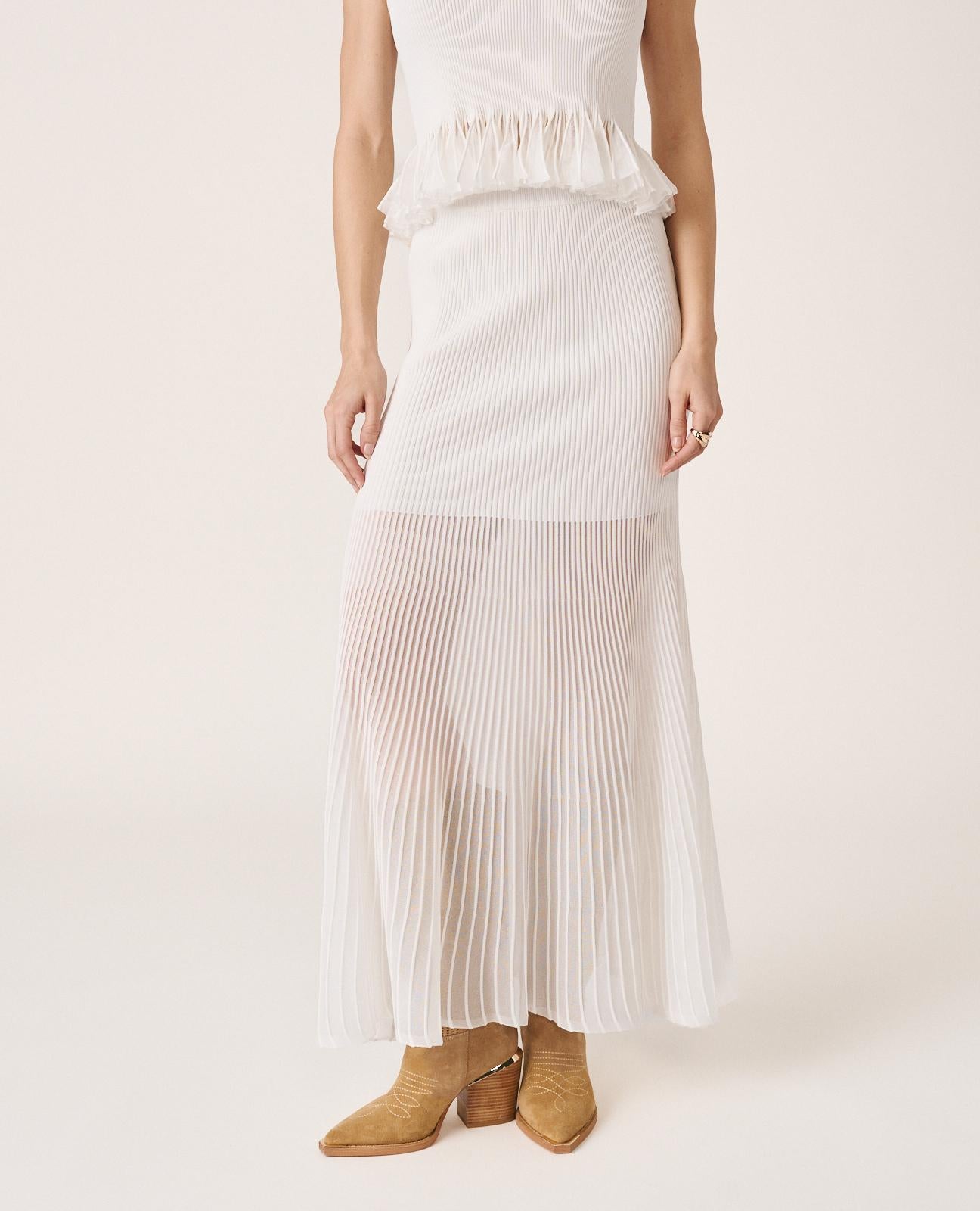 SAIA DE MALHA BRILHANTE