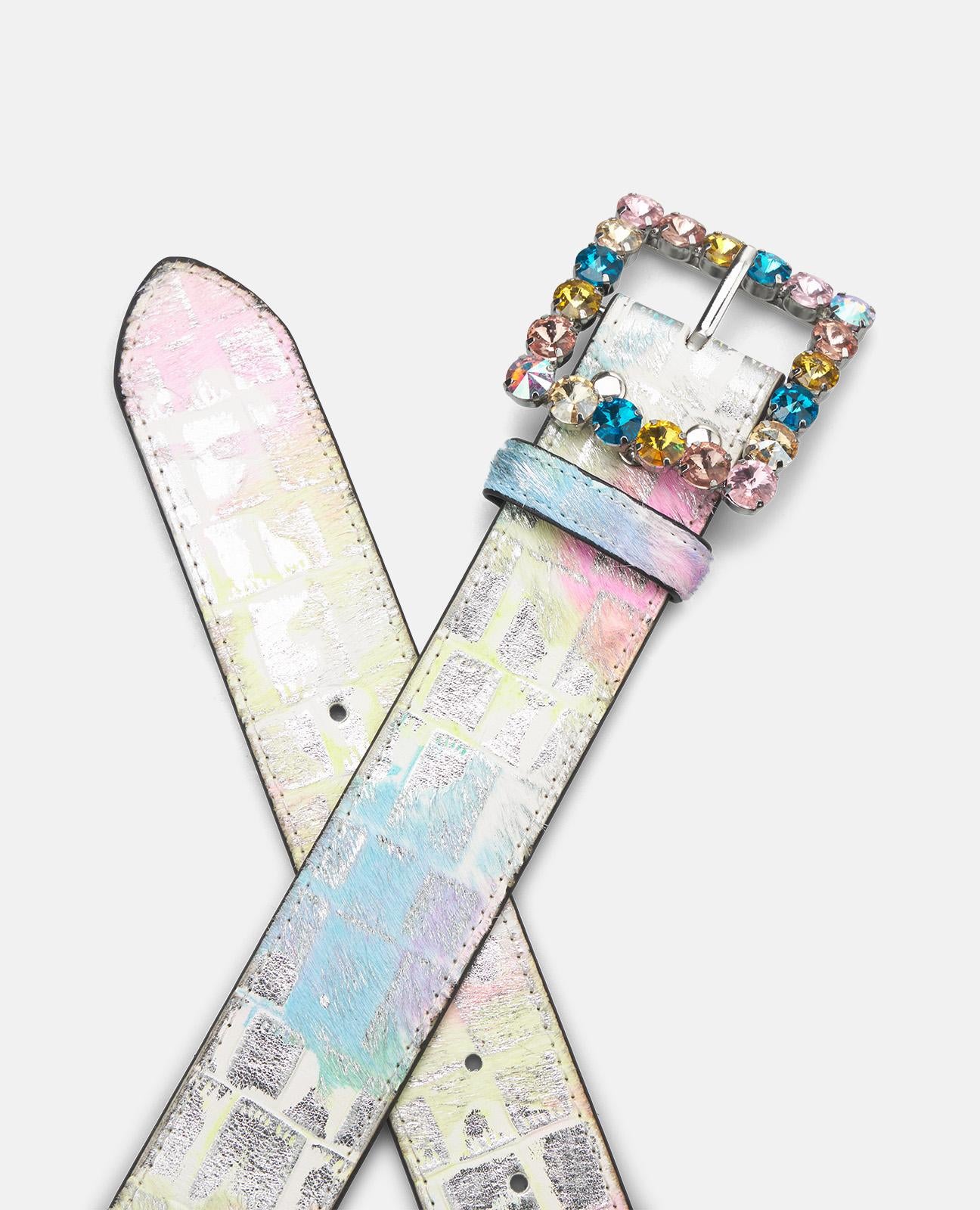 CINTO DE FIVELA COM CONTAS