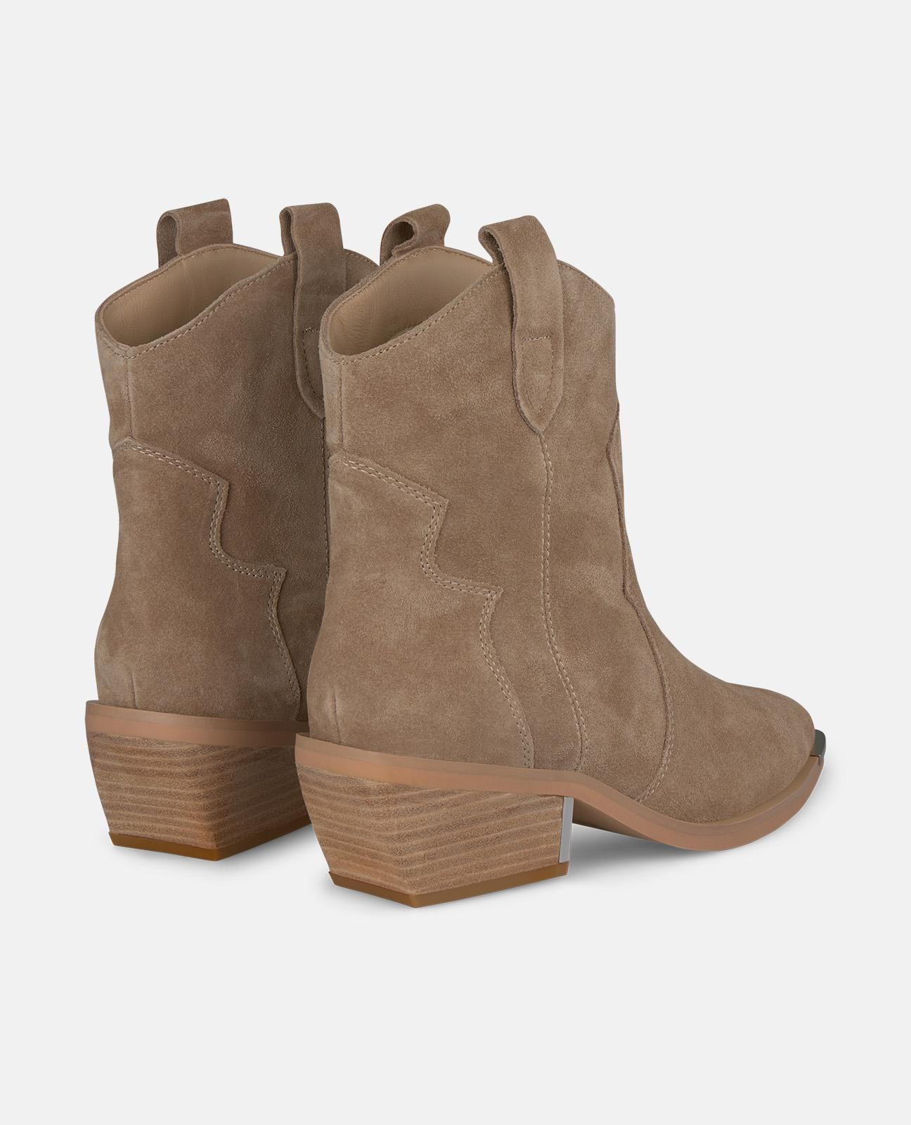 FLACHE COWBOY-STIEFEL