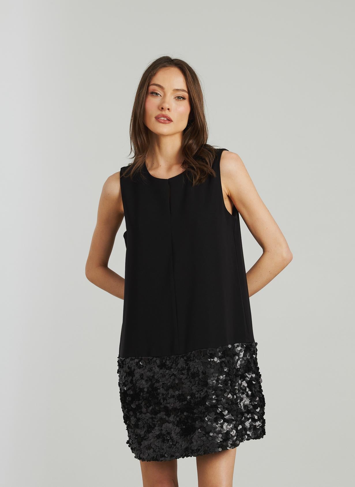 VESTIDO ESTRUCTURA COMBINADO