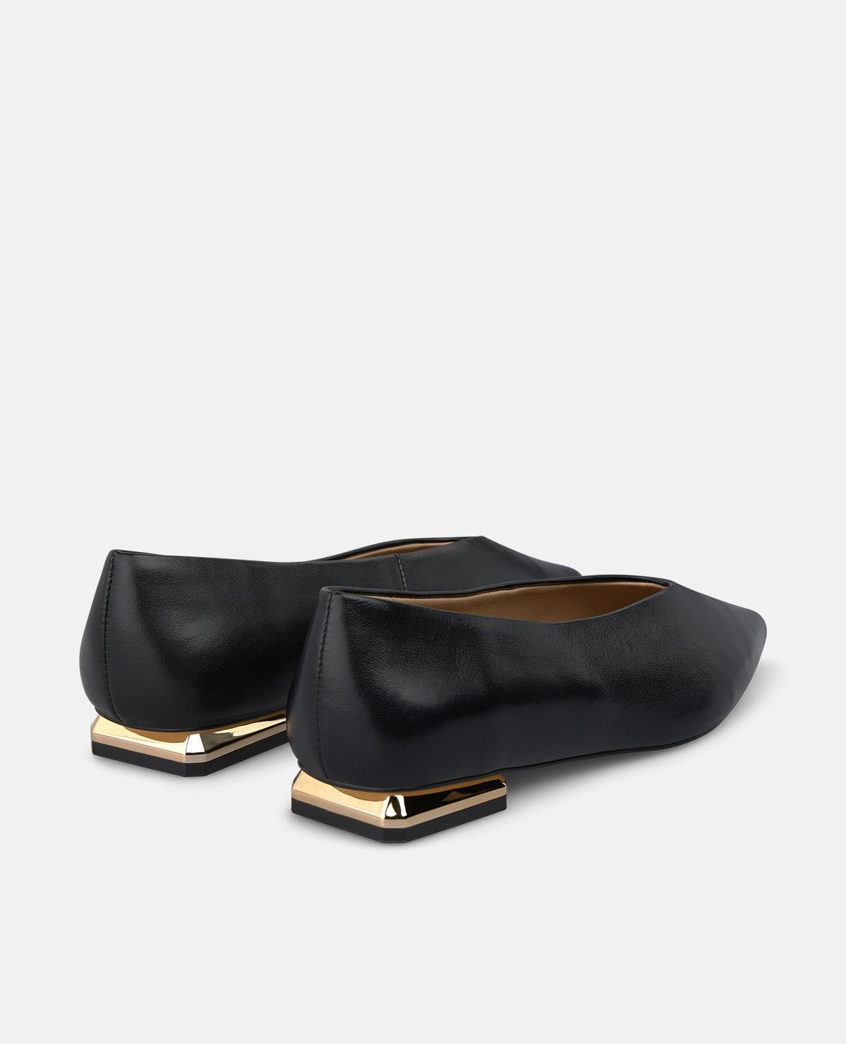 SCARPA PIATTA IN PELLE