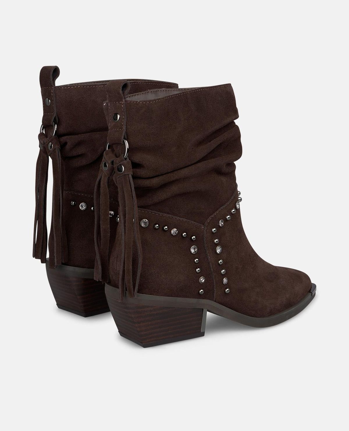 BOTA RASA COM FRANJAS E TACHAS