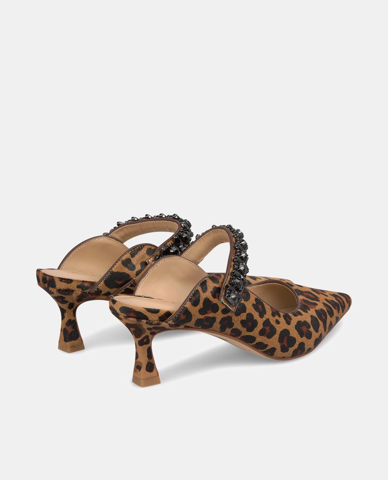 MEDIUM HEEL MULE