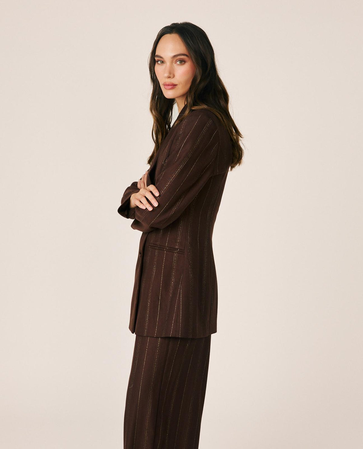 BLAZER SARGA DE RAYAS