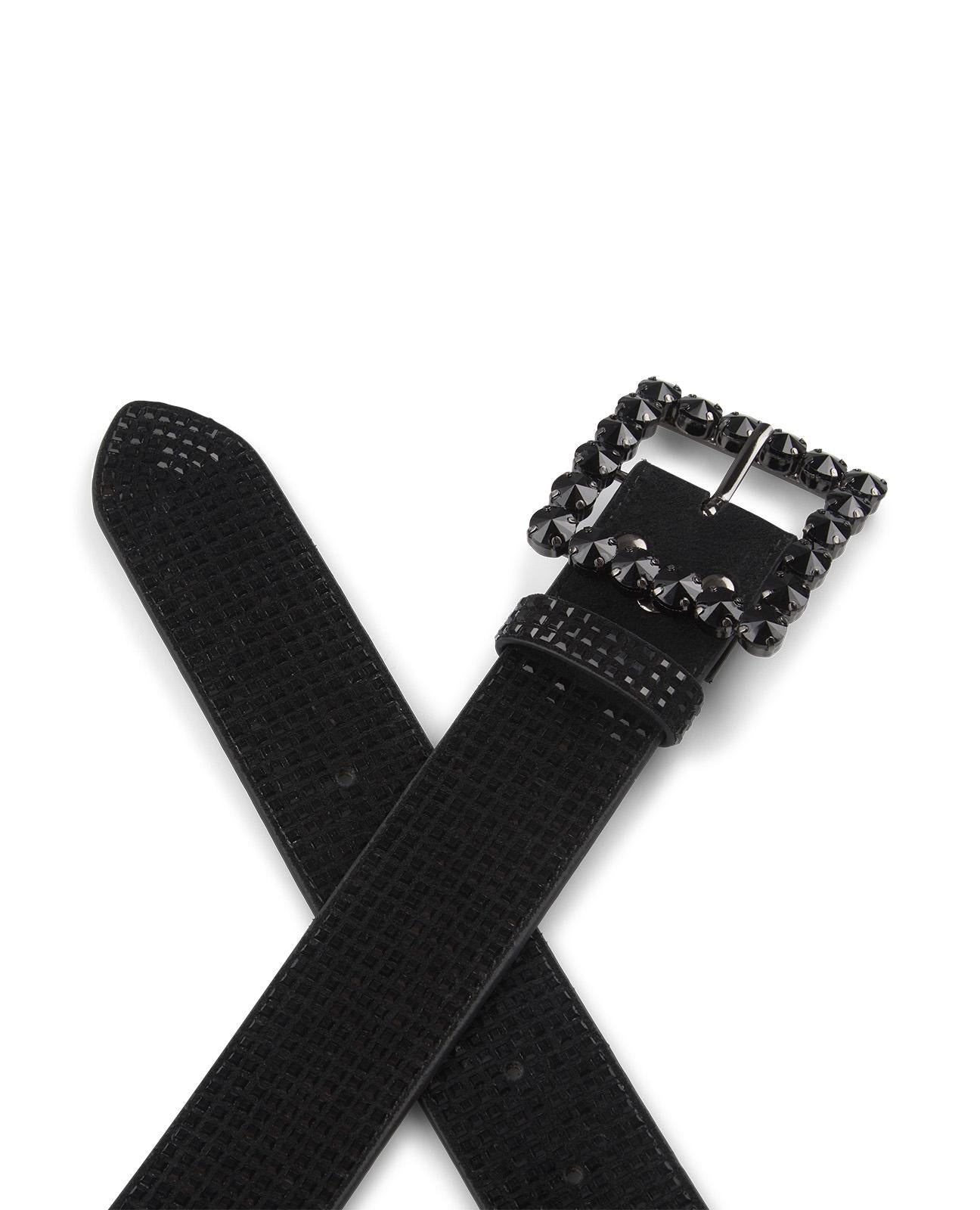 GÜRTEL MIT STRASSSTEINEN BESETZT