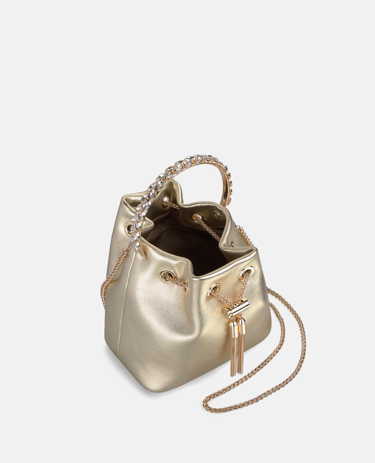 BOLSO DE MANO ASA PEDRERÍA