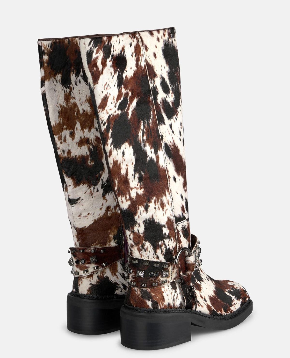 STUDDED BIKER BOOT