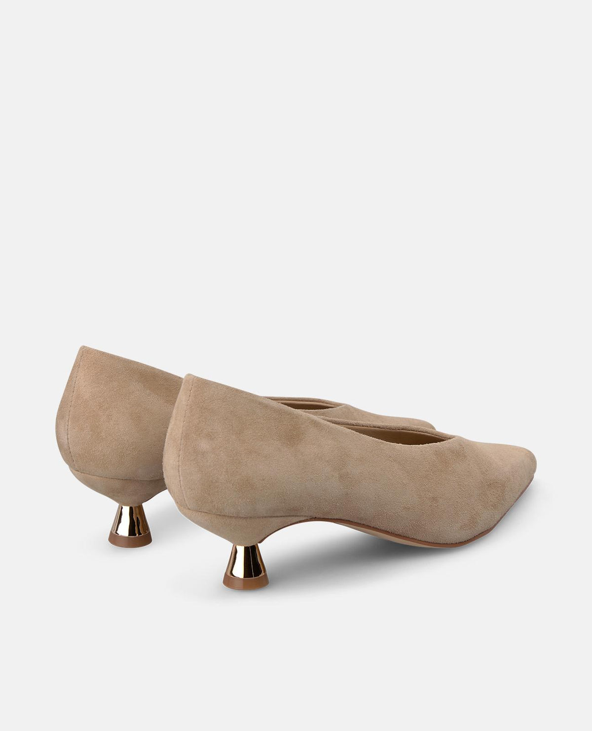 ZAPATO TACÓN CHUPETE DE ANTE
