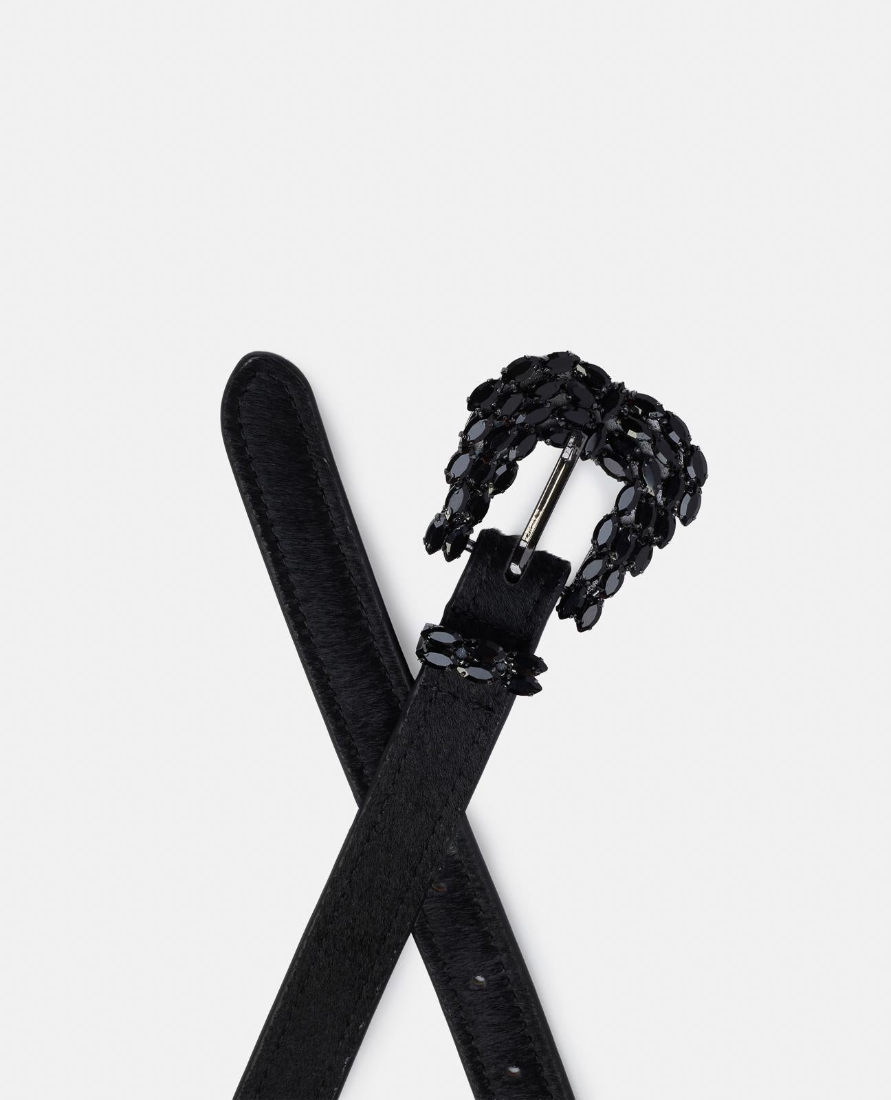 CINTURÓN ESTAMPADO HEBILLA JOYA