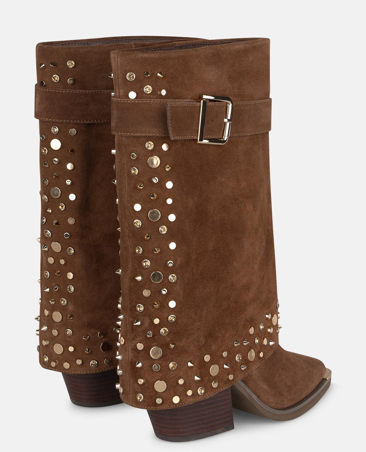 BOTA DE ANTE CON TACHAS METÁLICAS