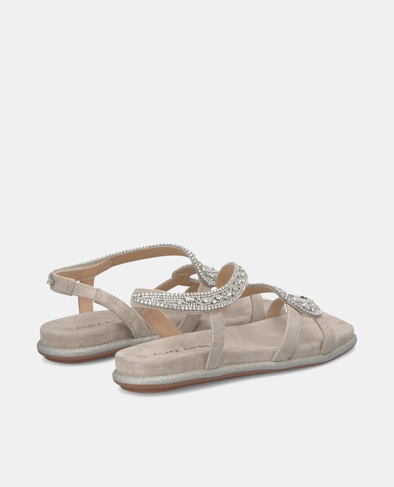 SANDALIA SERPIENTE SUELA PURPURINA