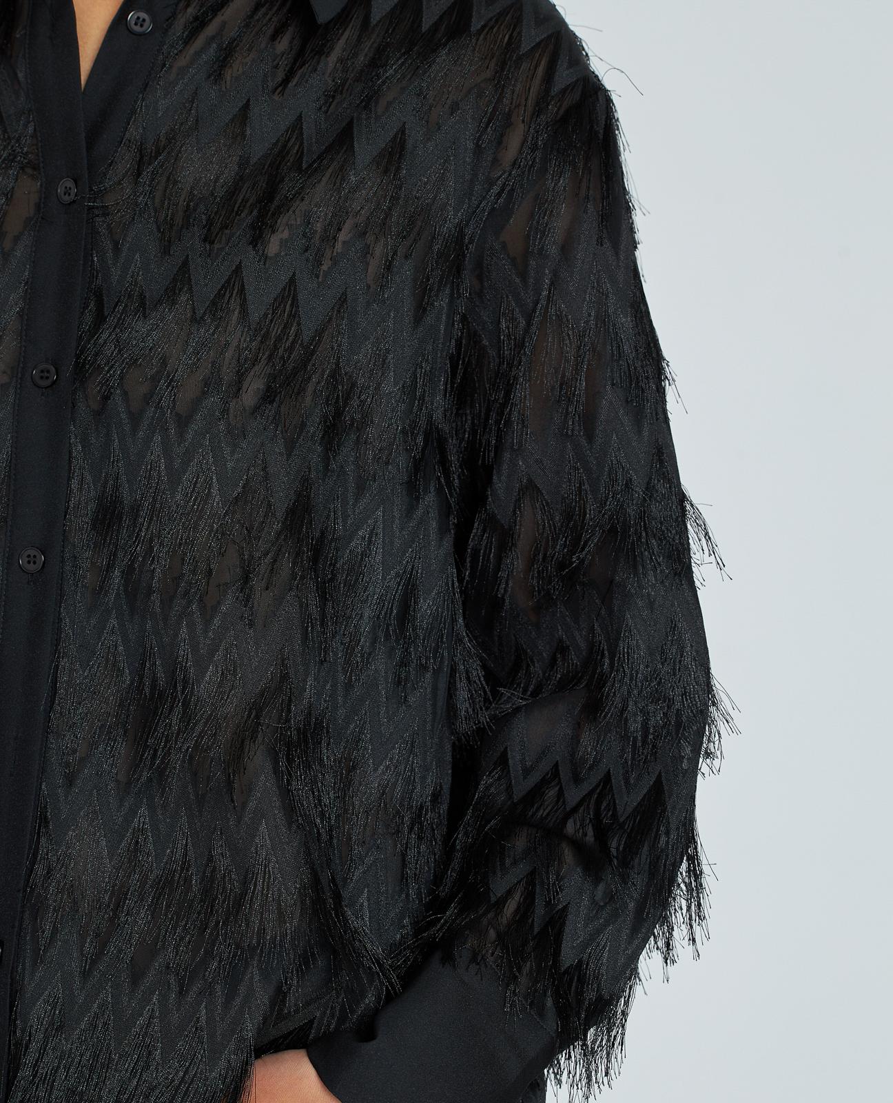 CAMISA DE PENAS EM ZIGUEZAGUE