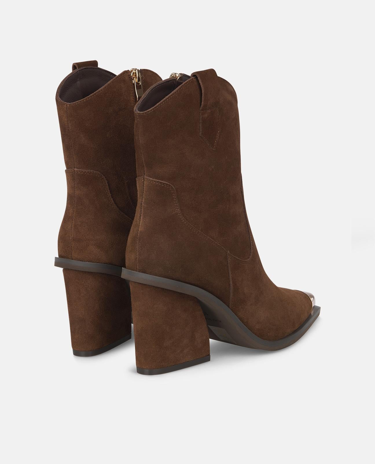 BOTÍN TEXTURA DETALLE METALIZADO