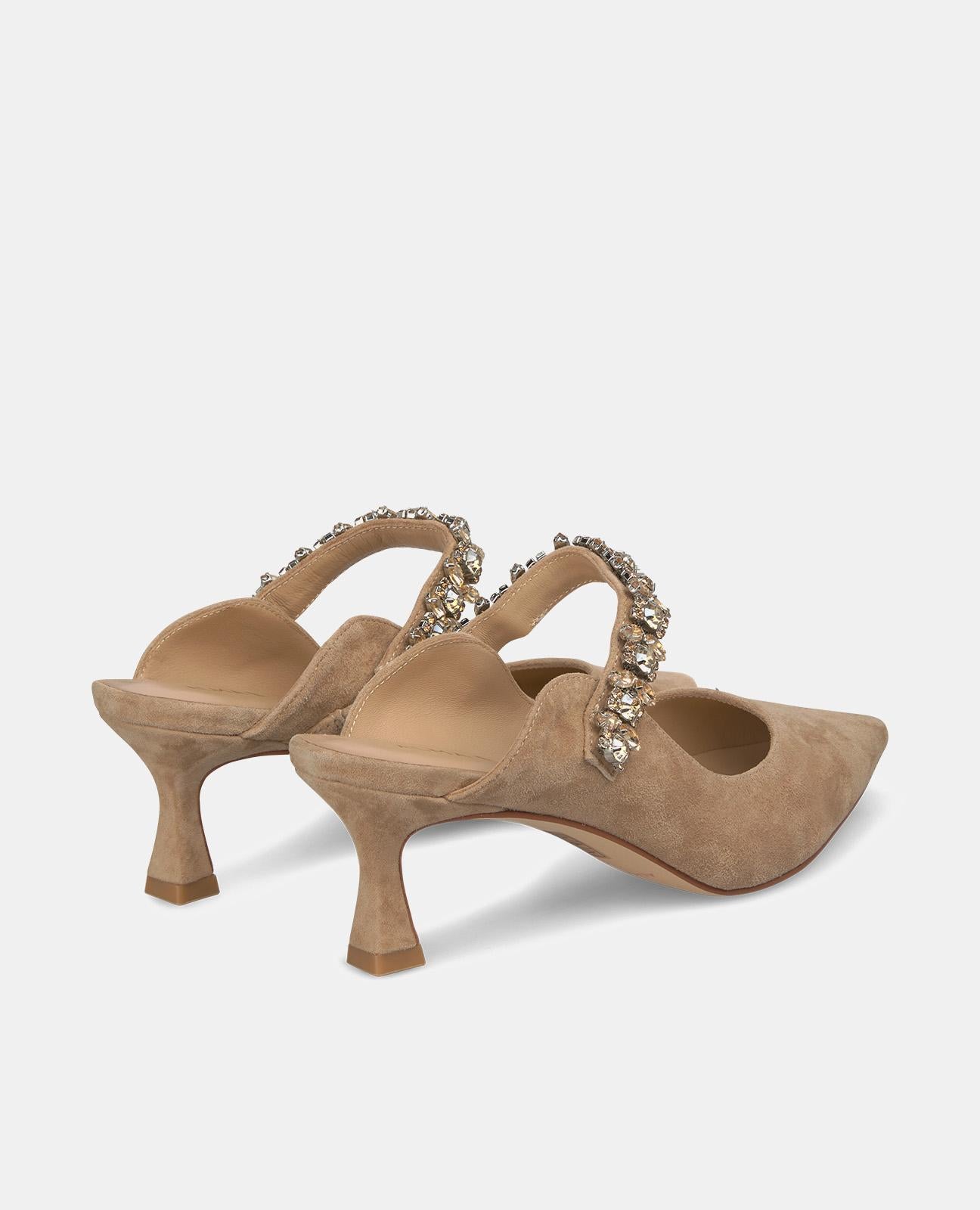 MEDIUM HEEL MULE