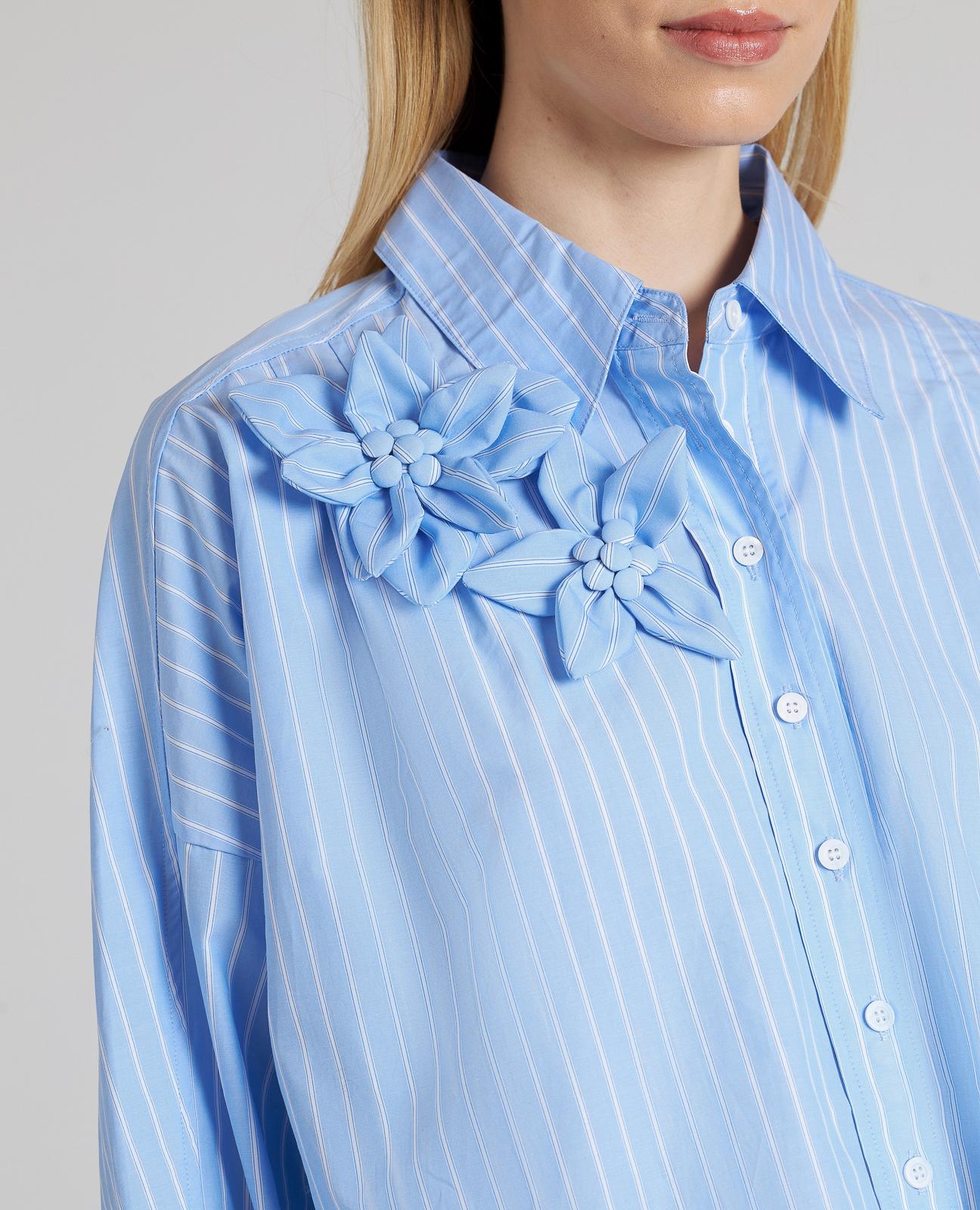 CAMISA RAYADA FLORES