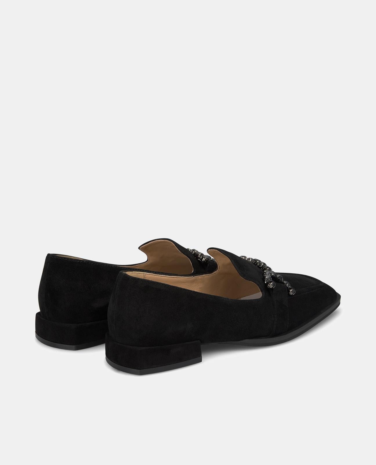 MOCASSINS AVEC BOUCLES EN STRASS