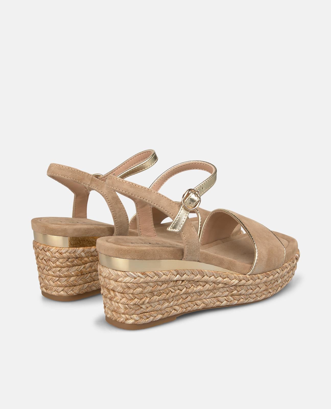 SANDALIA TIRA ANCHA ESPARTO