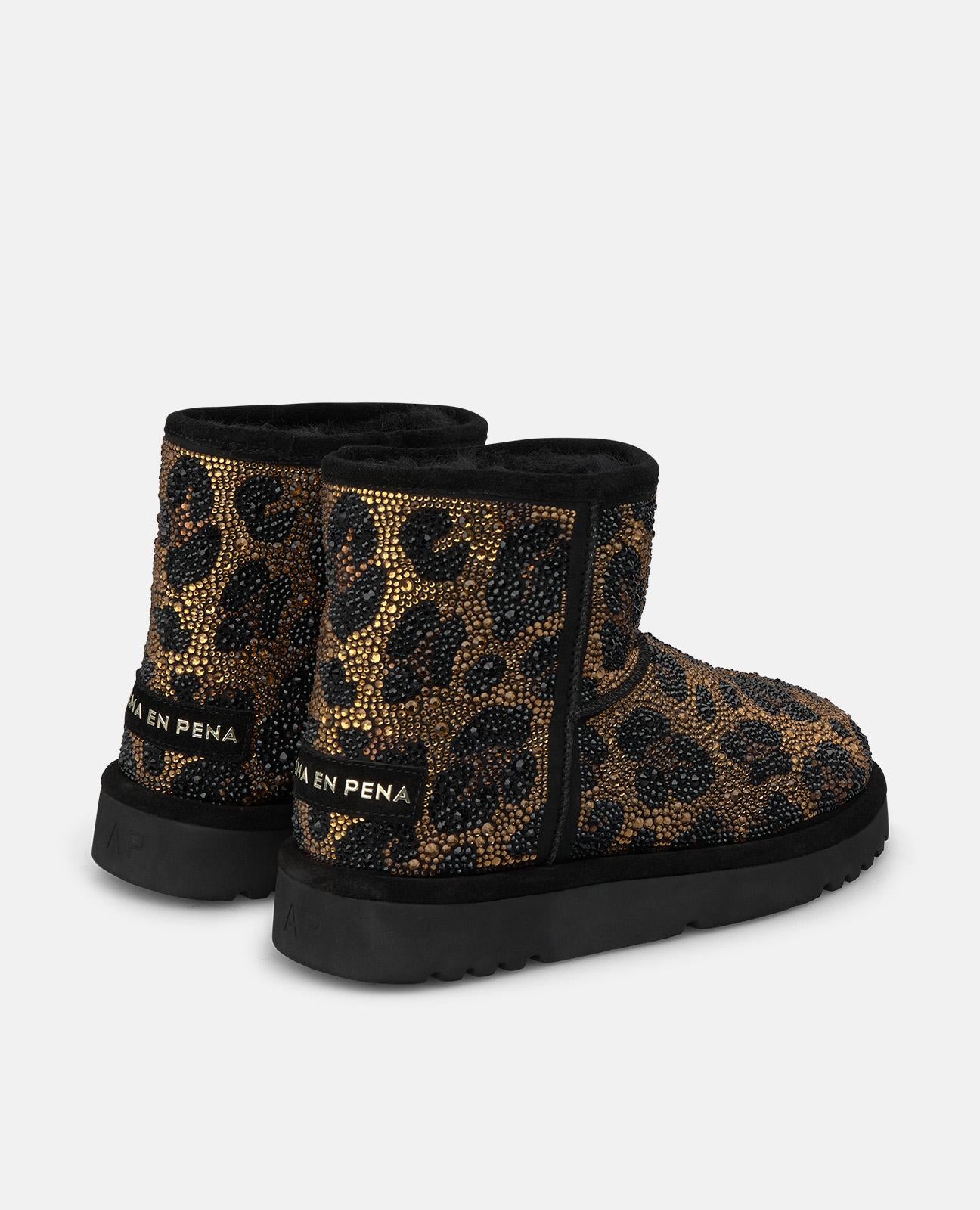 BOTINES APRESKI PEDRERÍA ANIMAL PRINT