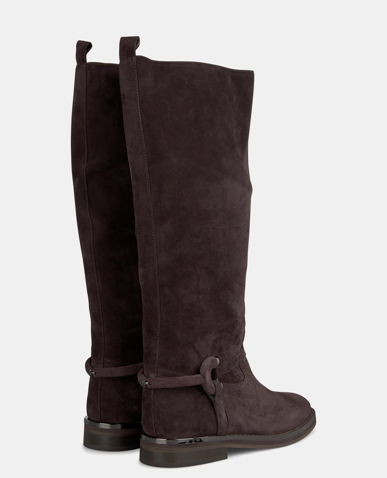 FLACHSTIEFEL MIT STEIGBÜGEL