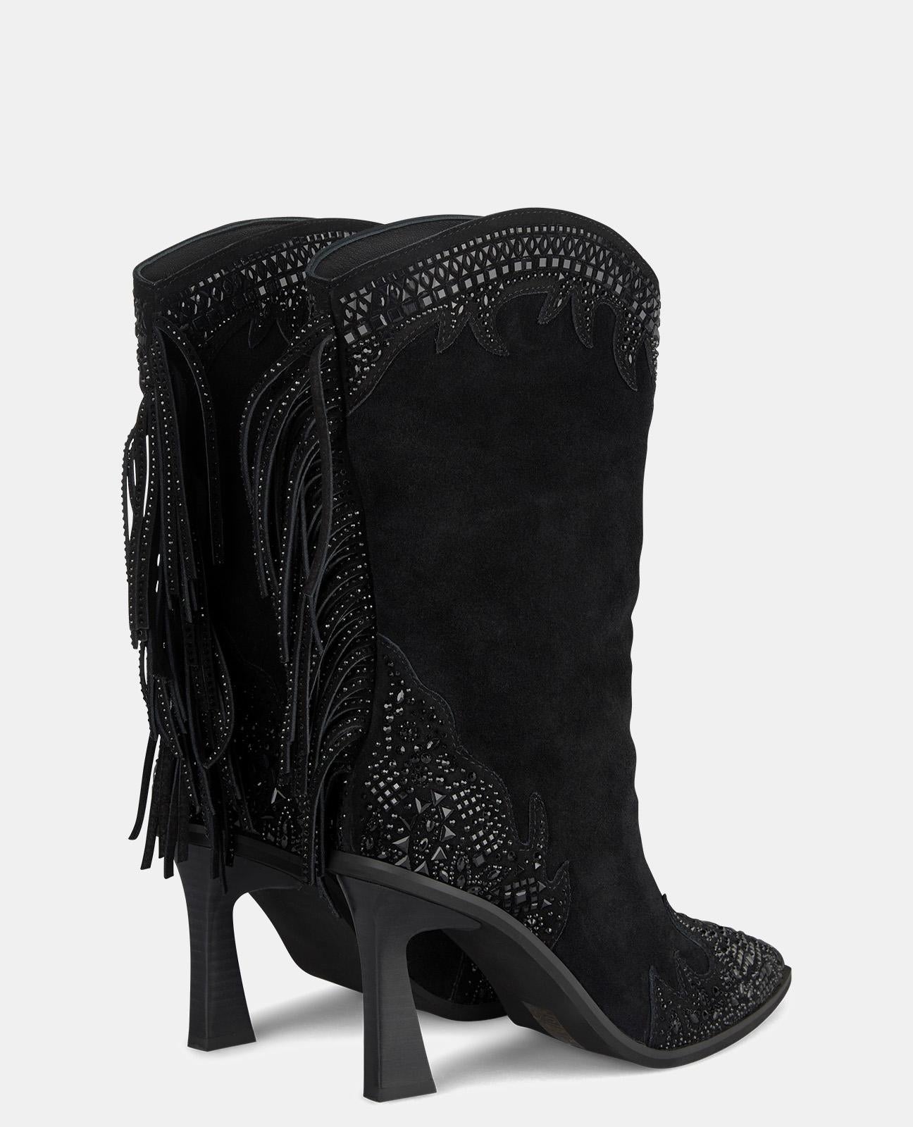 DEMI-BOTTE À FRANGES