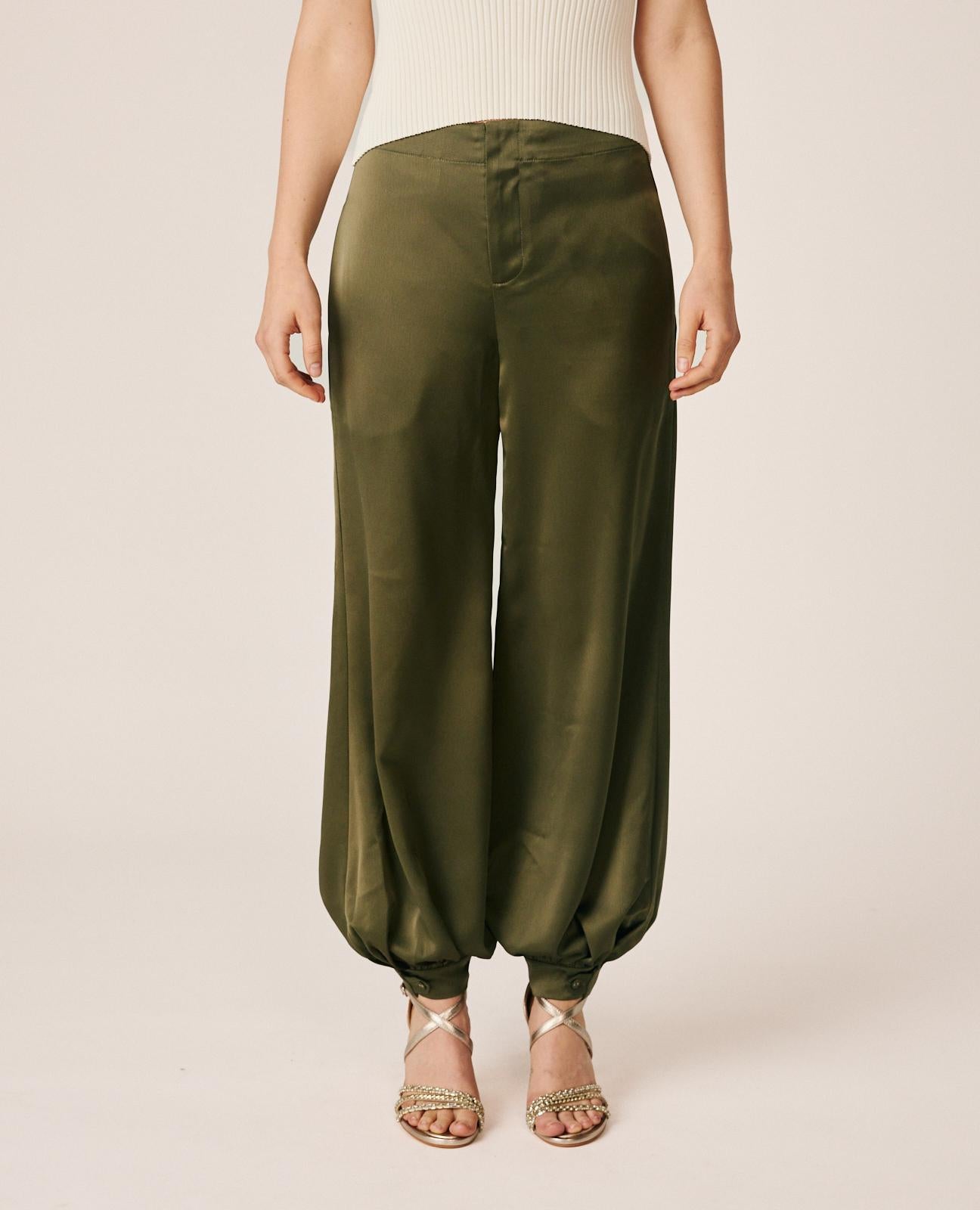 PANTALÓN BOMBACHO JACQUARD