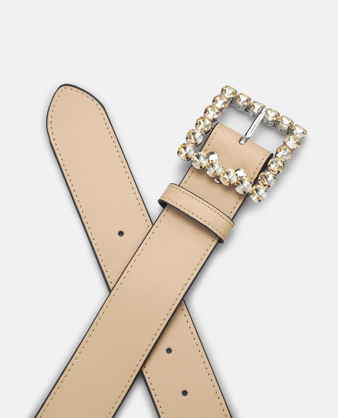 CINTURA CON FIBBIA DI PERLINE