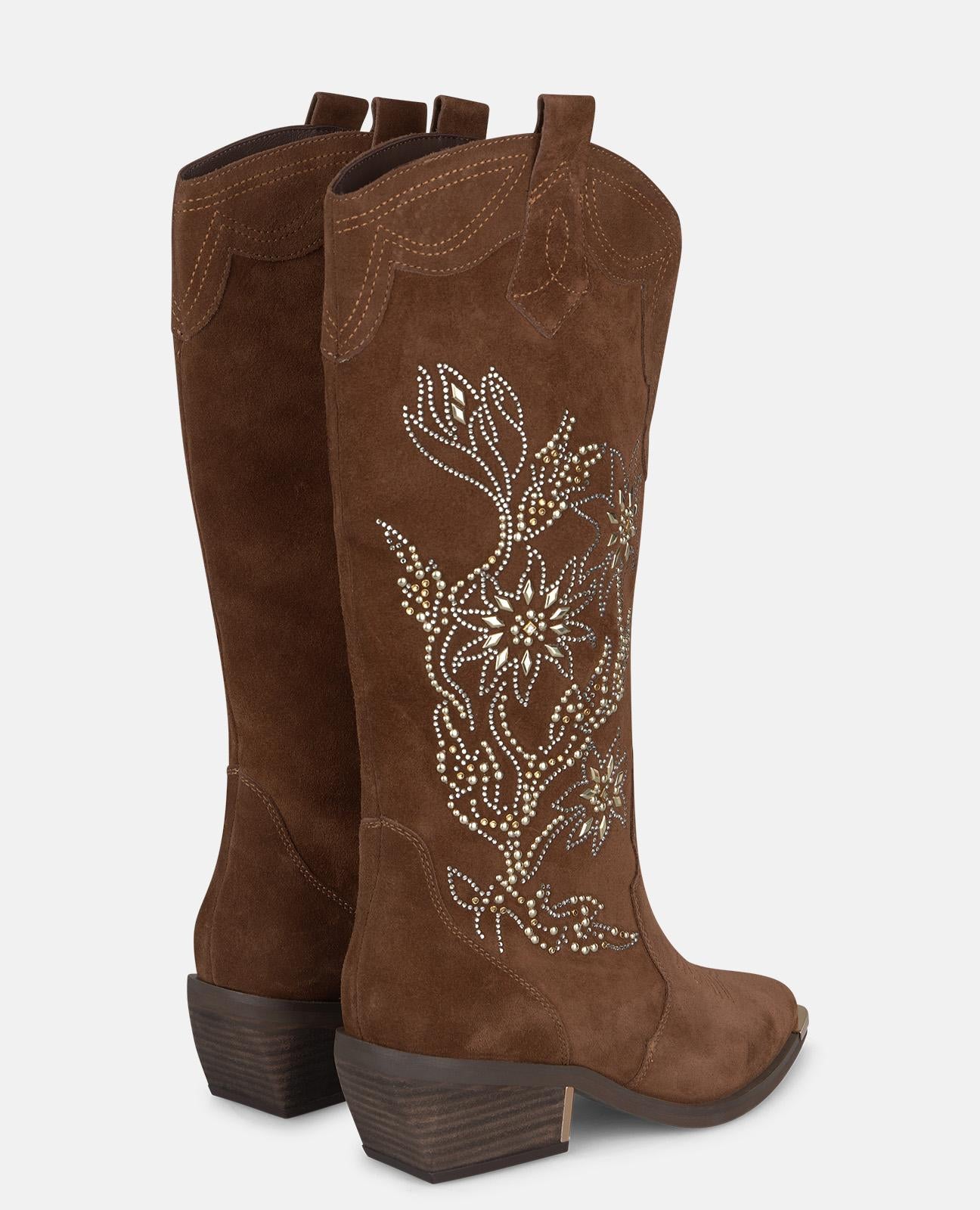 BOTA COWBOY DE ANTE FLORES