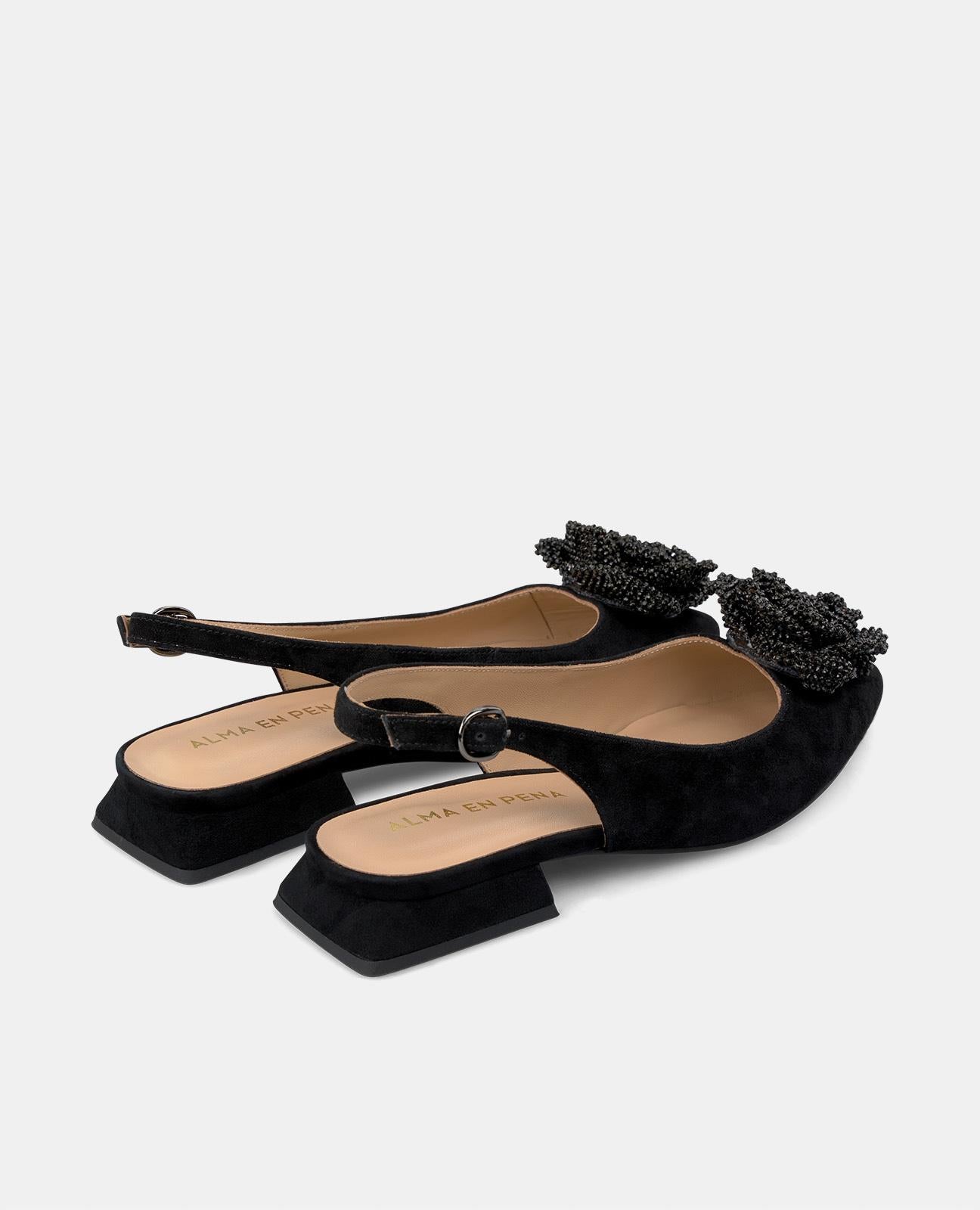 ZAPATO PLANO CON FLOR