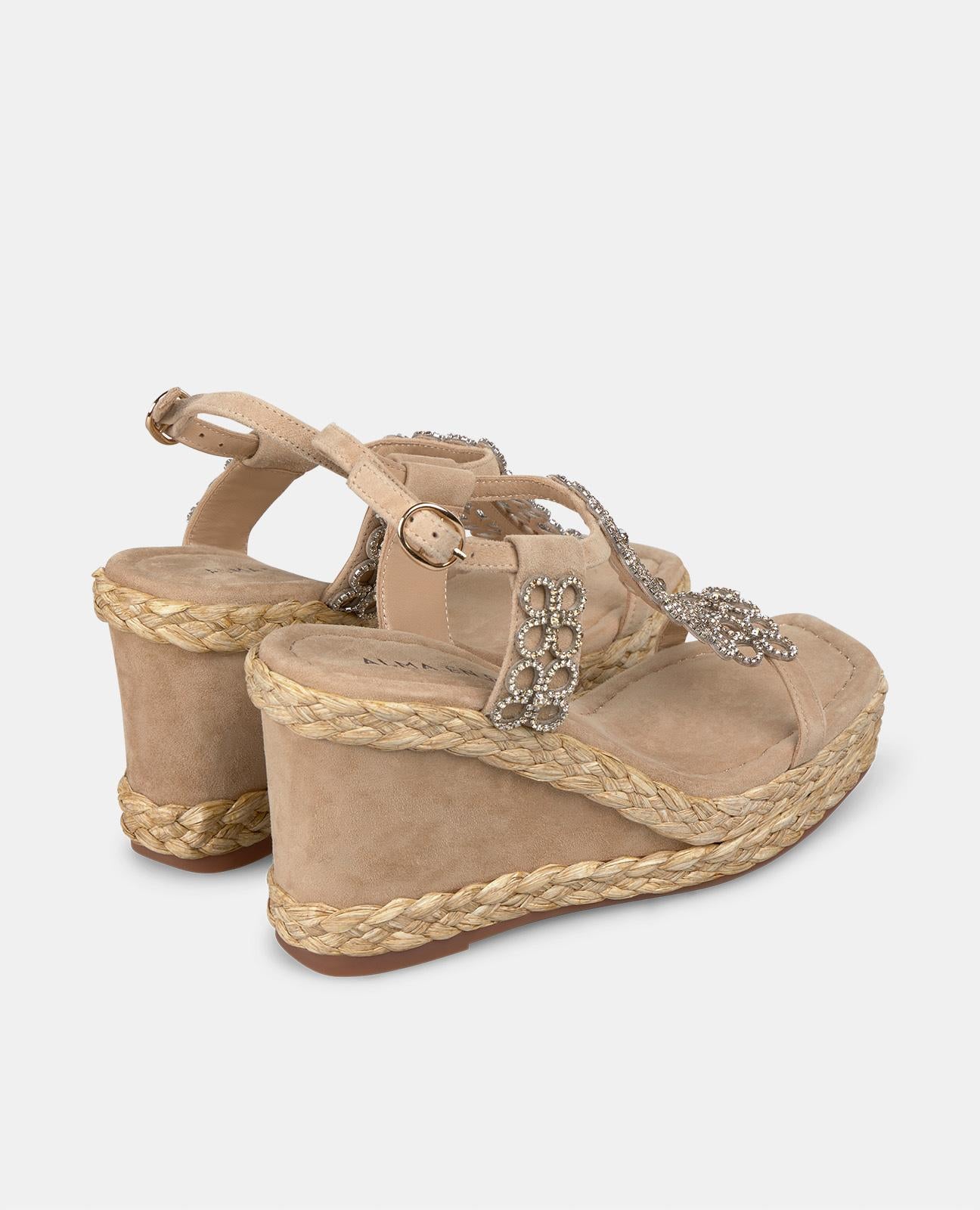 CUÑA FLORES DE PEDRERÍA